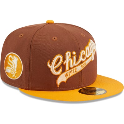 Chicago White Sox New Era Tiramisu  59FIFTY Fitted Hat - Brown