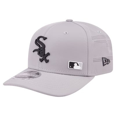 Chicago White Sox New Era Laser Perforated 9SEVENTY Adjustable Hat - Gray