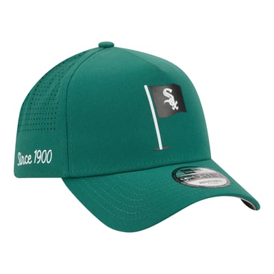  Chicago White Sox New Era Pin Seeker 9FORTY A-Frame Adjustable Hat - Green