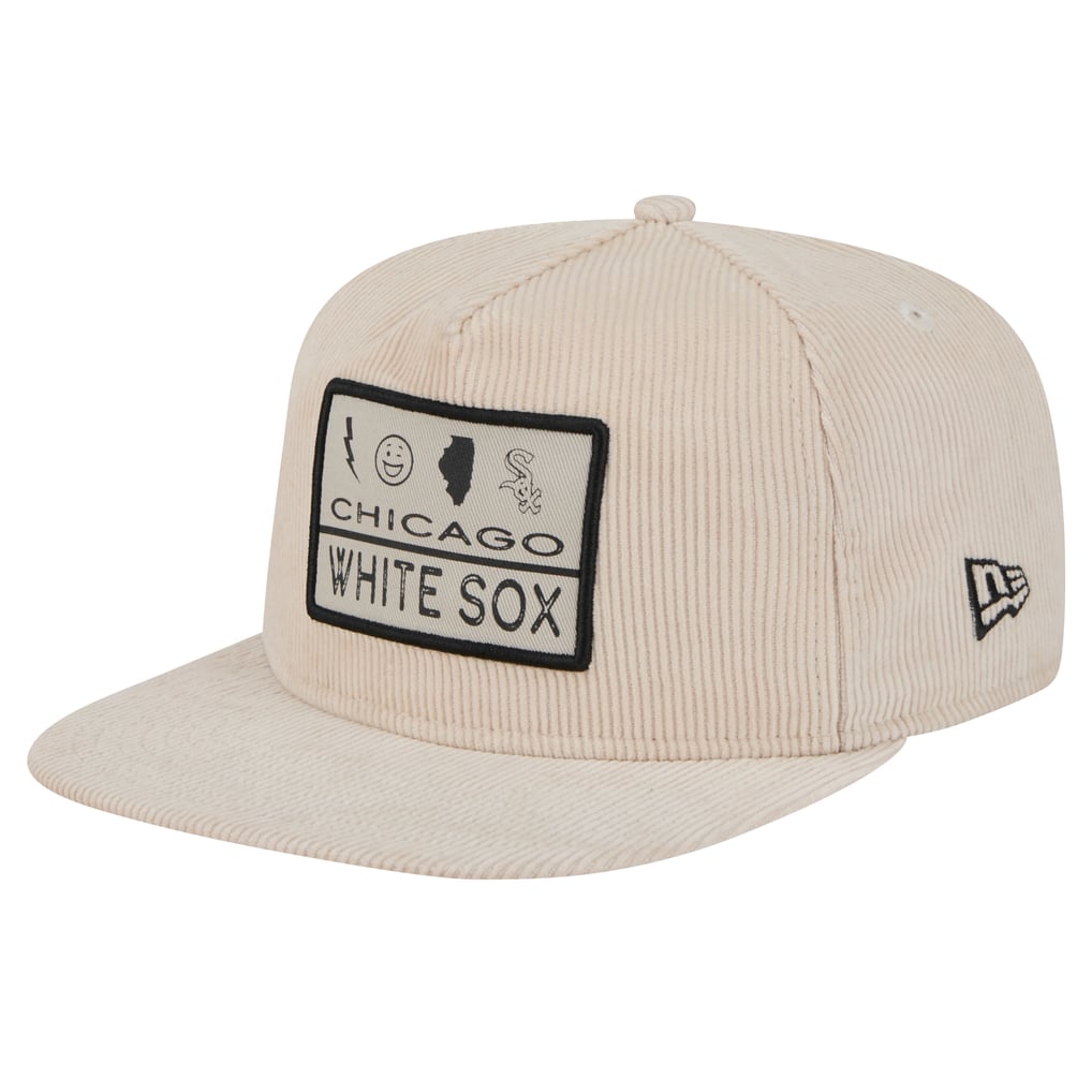 Chicago White Sox New Era Summer Essential Golfer Snapback Hat - Khaki