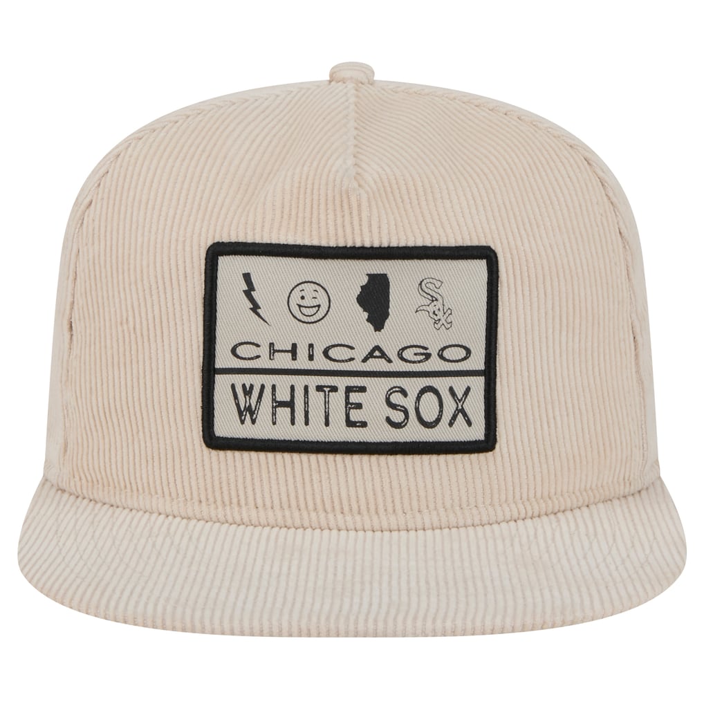 Chicago White Sox New Era Summer Essential Golfer Snapback Hat - Khaki