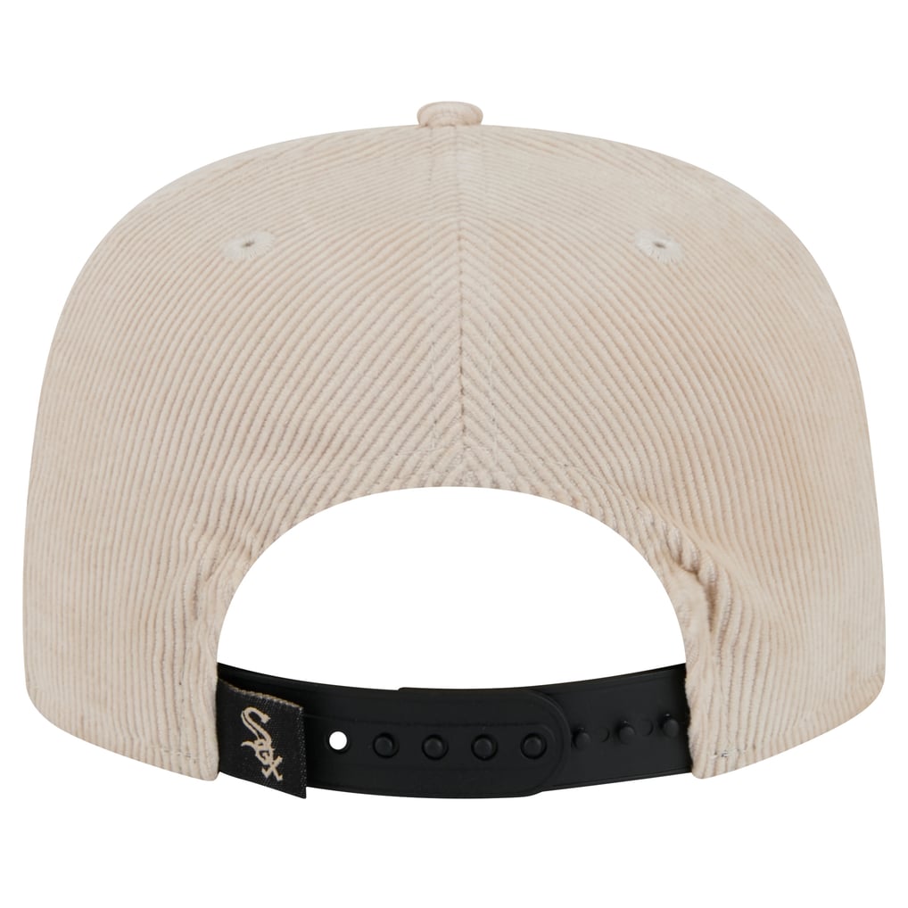 Chicago White Sox New Era Summer Essential Golfer Snapback Hat - Khaki
