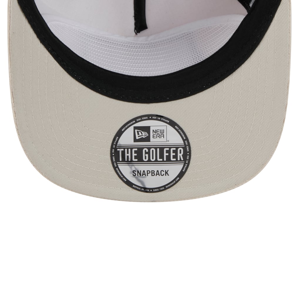 Chicago White Sox New Era Summer Essential Golfer Snapback Hat - Khaki