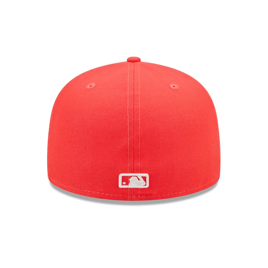 Chicago White Sox New Era Lava Highlighter Logo 59FIFTY Fitted Hat - Red