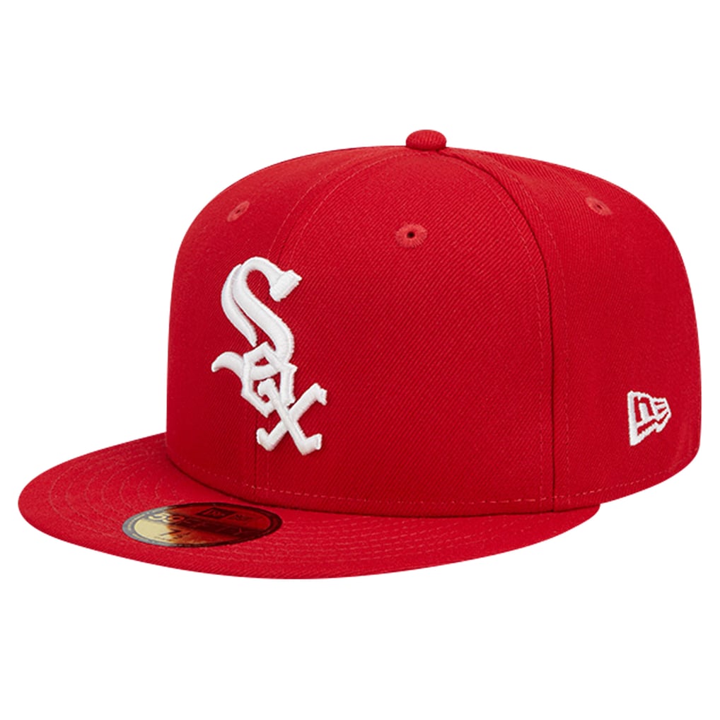 Chicago White Sox New Era Logo 59FIFTY Fitted Hat - Red