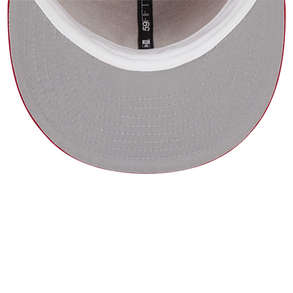 Chicago White Sox New Era Logo 59FIFTY Fitted Hat - Red