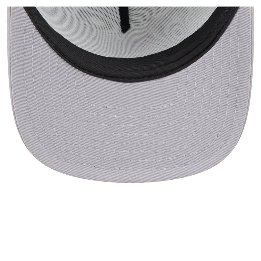 Chicago White Sox New Era Retro Script Trucker 9FIFTY Snapback Hat - White/Gray