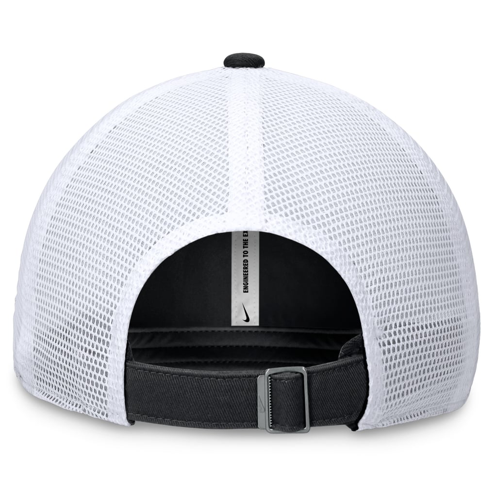 Chicago White Sox Nike Club Trucker Adjustable Hat - Black
