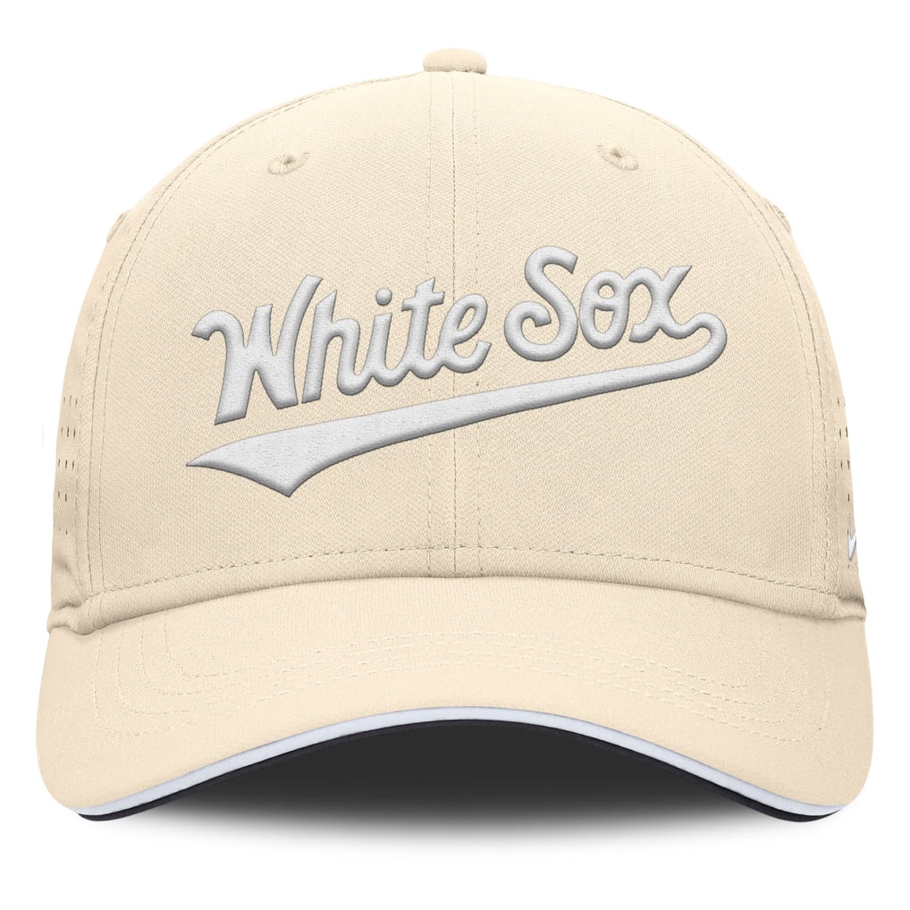  Chicago White Sox Nike Rise Performance Flex Hat - Cream