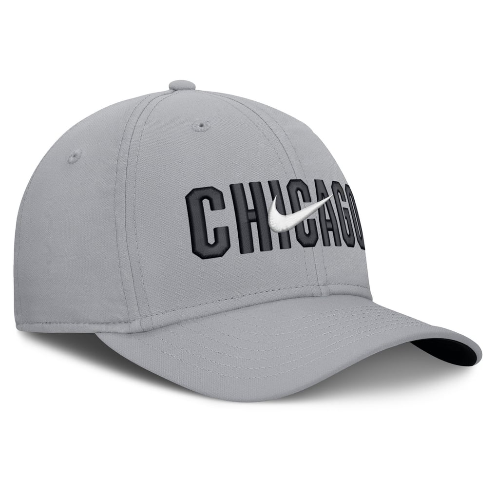  Chicago White Sox Nike Primetime Rise Dri-FIT Flex Hat - Gray