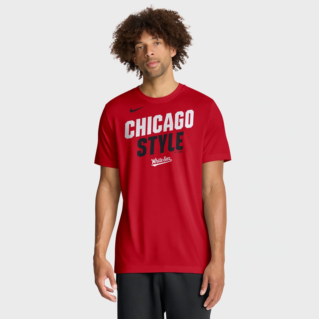 Chicago White Sox Nike 2026 City Connect Team Phrase Script Dri-FIT T-Shirt - Red