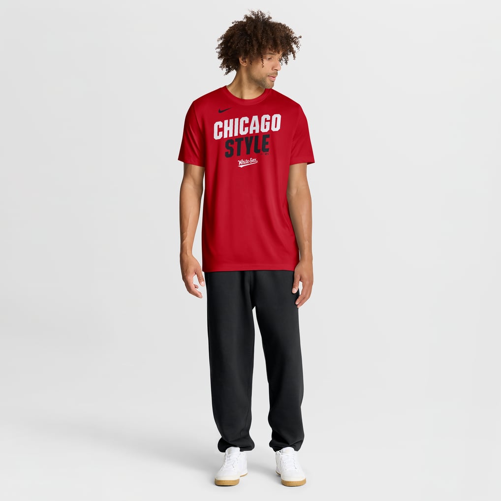 Chicago White Sox Nike 2026 City Connect Team Phrase Script Dri-FIT T-Shirt - Red