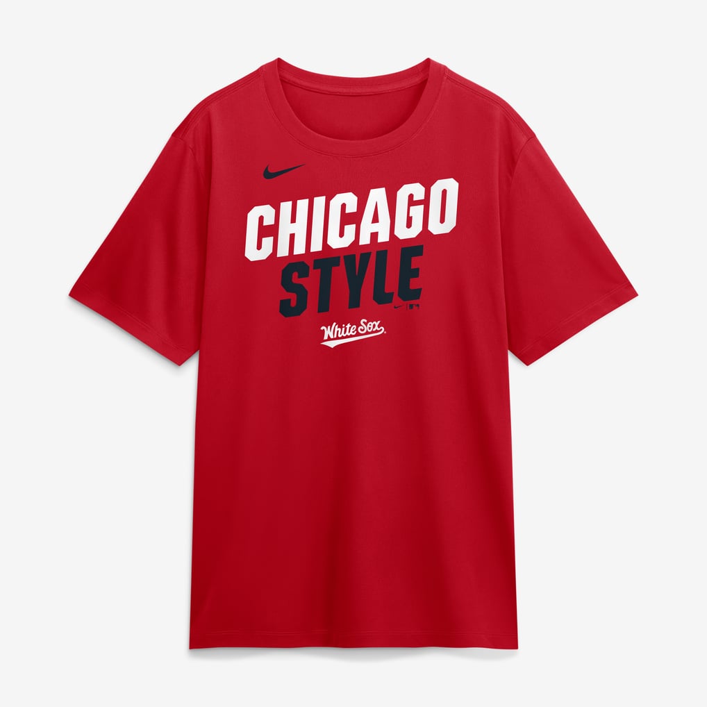 Chicago White Sox Nike 2026 City Connect Team Phrase Script Dri-FIT T-Shirt - Red