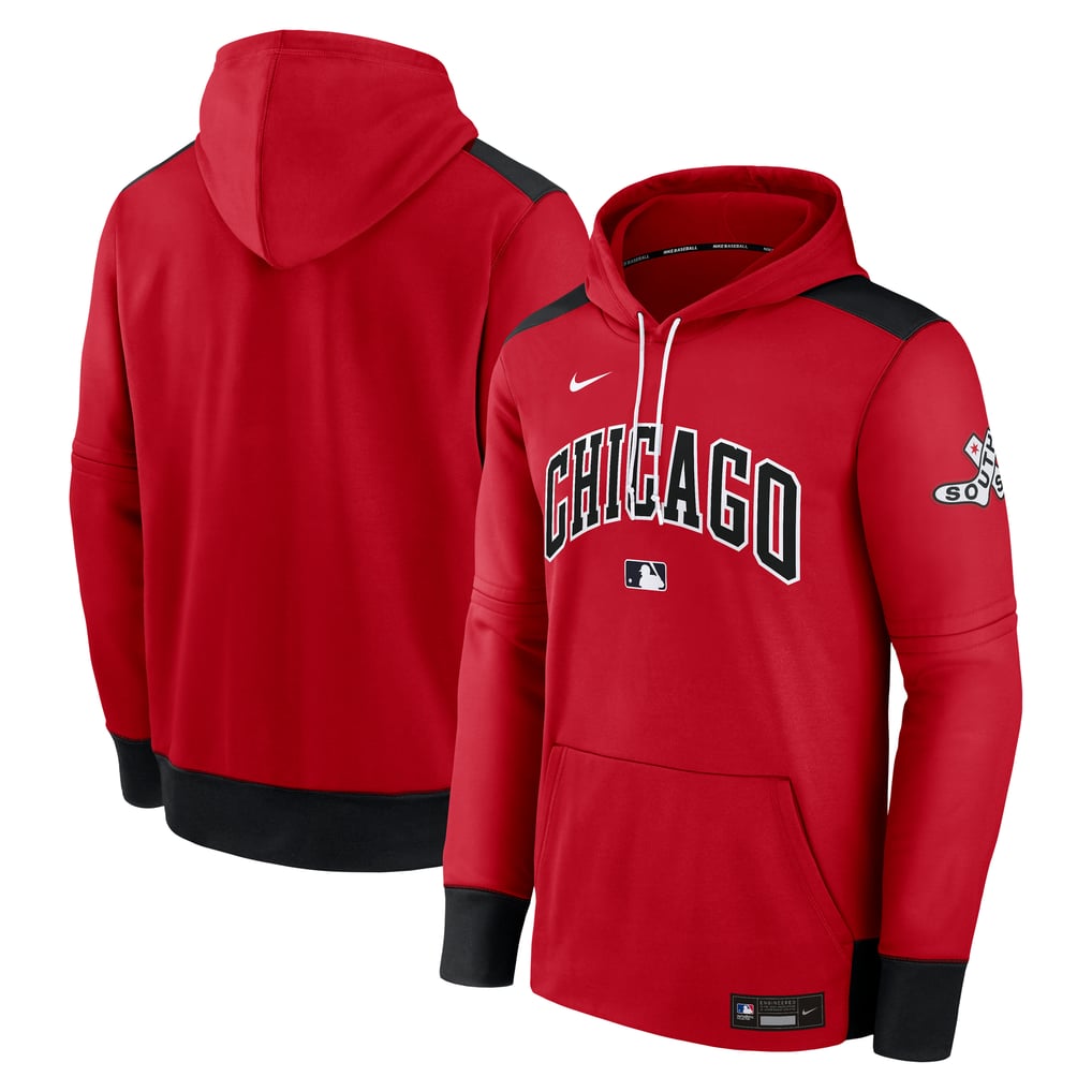 Chicago White Sox Nike 2025 City Connect Authentic Collection Performance Pullover Hoodie - Red/Black