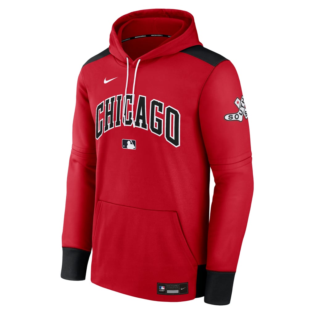 Chicago White Sox Nike 2025 City Connect Authentic Collection Performance Pullover Hoodie - Red/Black