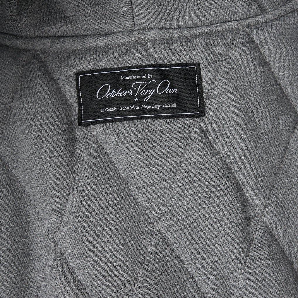 Chicago White Sox OVO x MLB Insulated Twill Full-Snap Bomber Jacket - Black