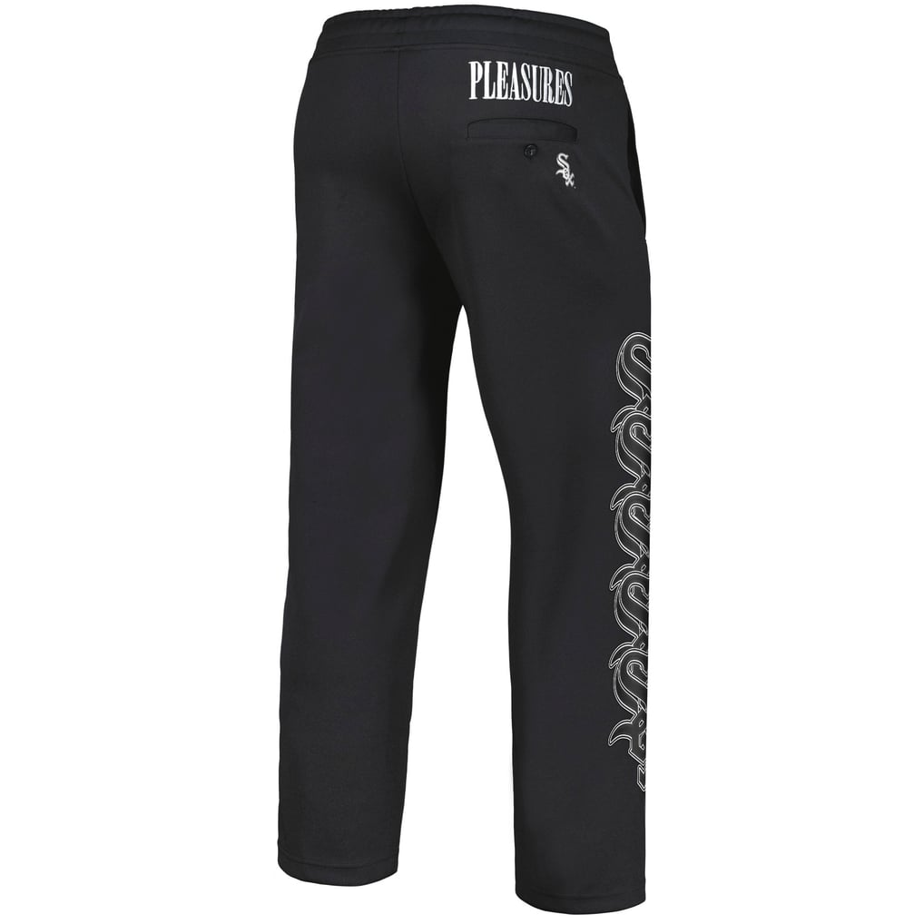 Chicago White Sox PLEASURES Pitcher Track Pants - Black