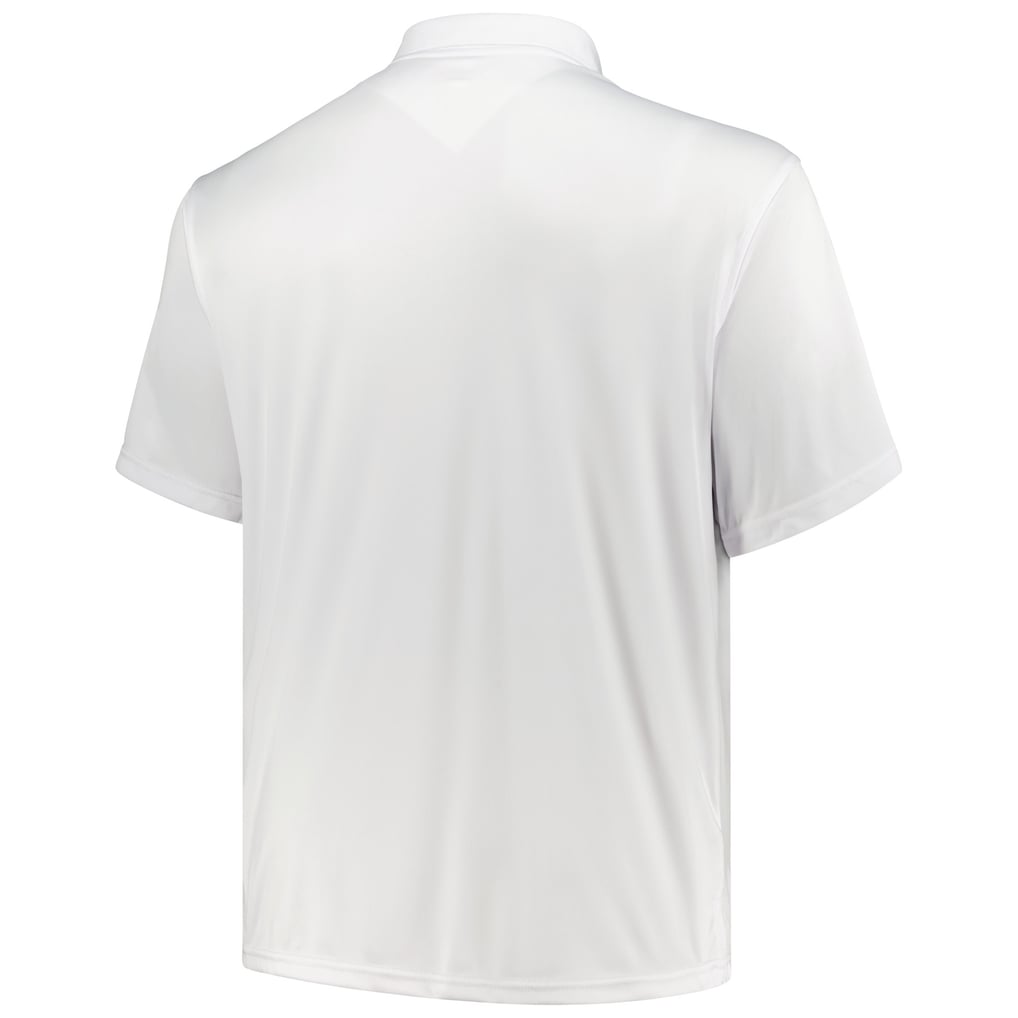 Chicago White Sox Profile Big & Tall Two-Pack Solid Polo Set - Black/White