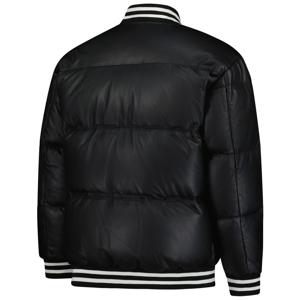 Chicago White Sox Starter Full-Zip Leather Jacket - Black