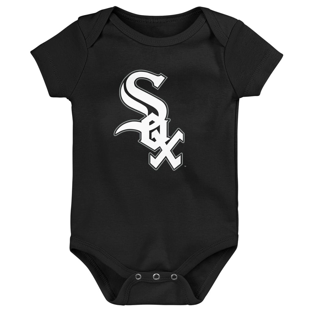 Chicago White Sox Outerstuff Newborn & Infant Primary Team Logo Bodysuit - Black