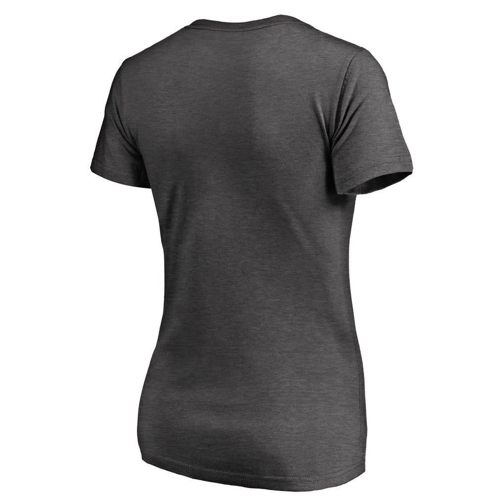 Chicago White Sox Women's Win Stripe V-Neck T-Shirt - Ash
