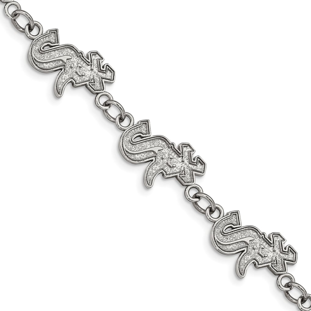 Chicago White Sox Women's Logo Bracelet with Extension