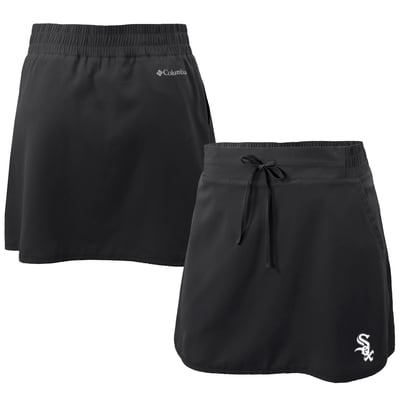  Chicago White Sox Columbia Women's Omni-Wick Lakewood Pines Skort - Black