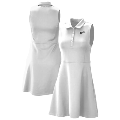 Chicago White Sox Columbia Women's Omni-Wick Polo Match Dress - White