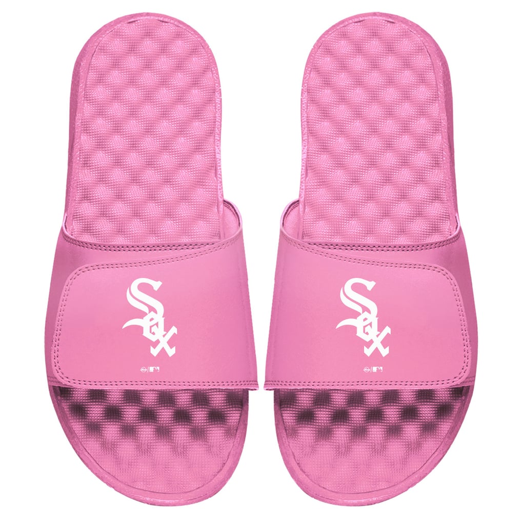 Chicago White Sox ISlide Women's Primary Logo Slide Sandals - Pink