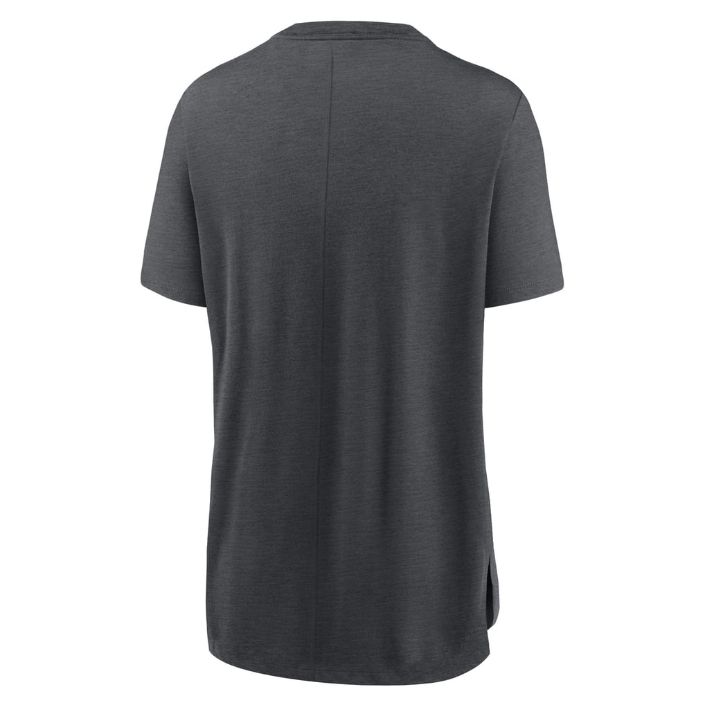 Chicago White Sox Nike Women's Authentic Collection Early Work Tri-Blend T-Shirt - Heather Charcoal