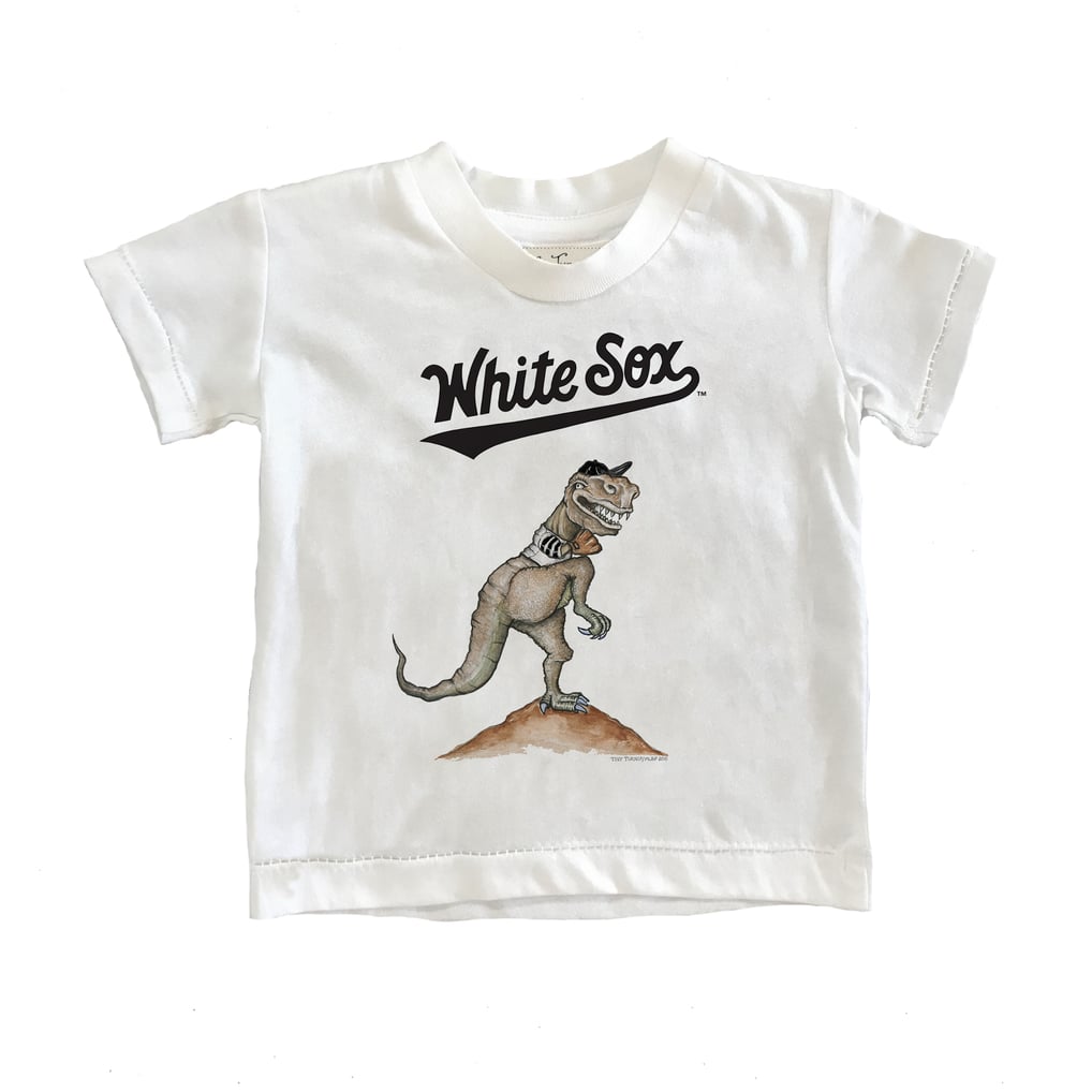 Chicago White Sox Tiny Turnip Youth TT Rex T-Shirt - White