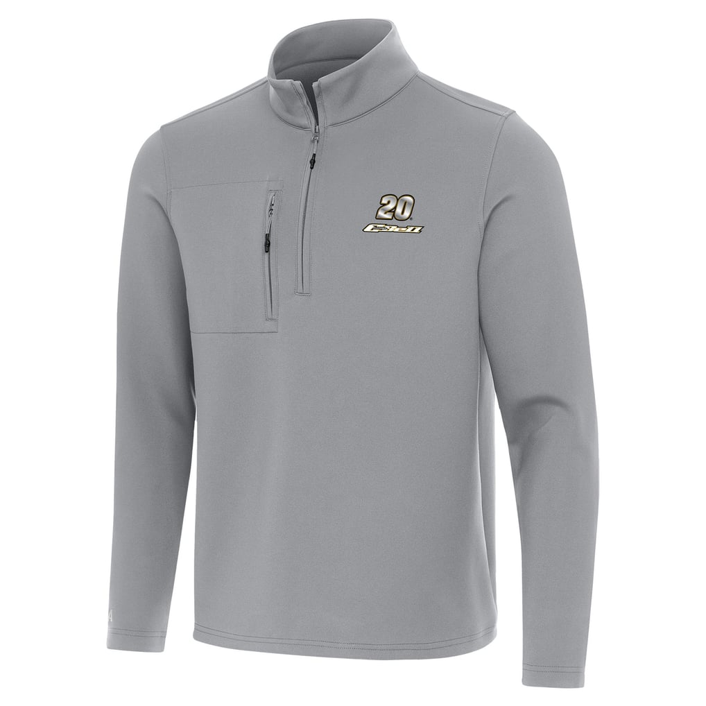  Christopher Bell Antigua Insider Quarter-Zip Top - Gray