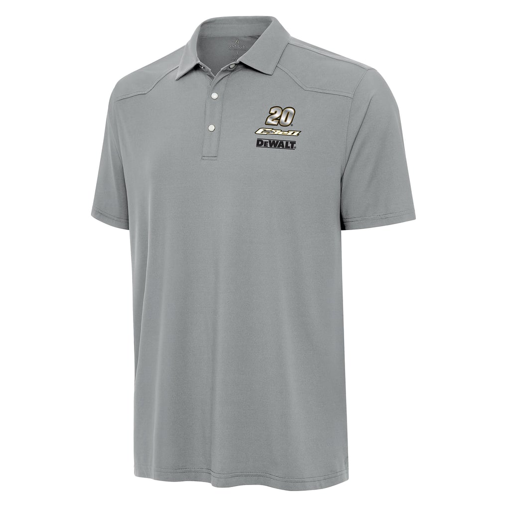 Christopher Bell Antigua Western Polo - Gray