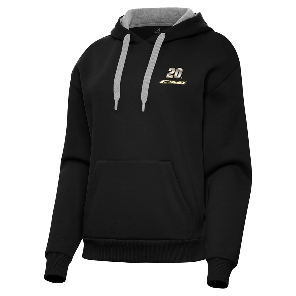  Christopher Bell Antigua Women's Victory Pullover Hoodie - Black