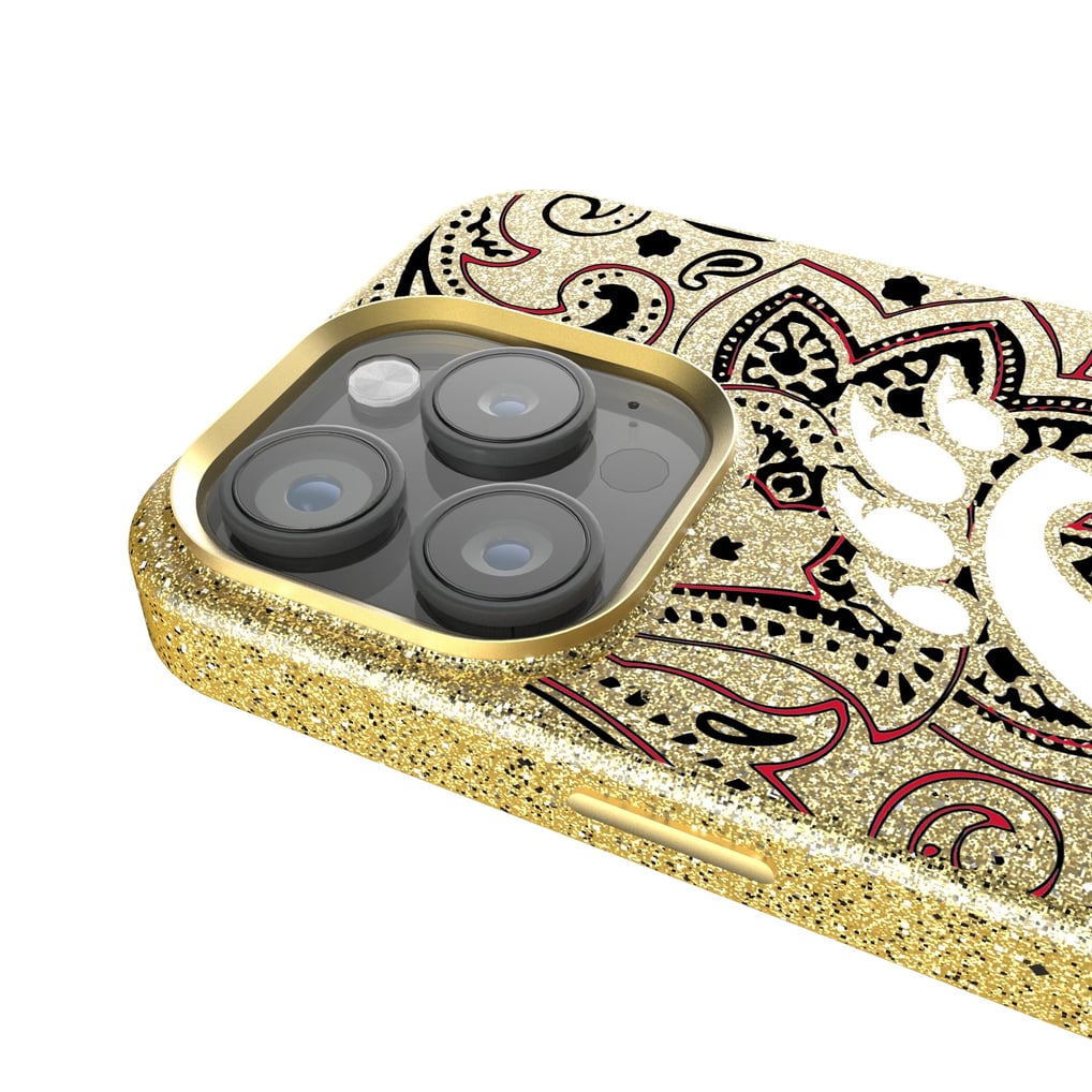 Cincinnati Bearcats Keyscaper Paisley Bling iPhone Case