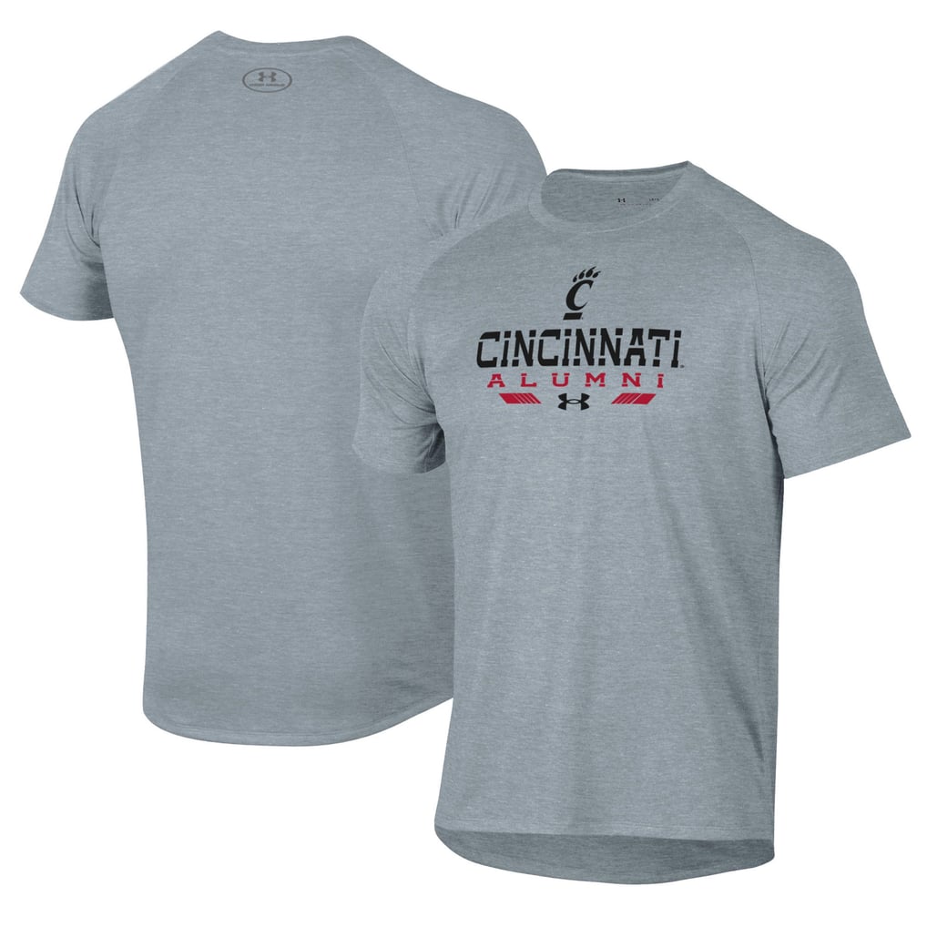  Cincinnati Bearcats Under Armour Alumni Tech T-Shirt - Gray