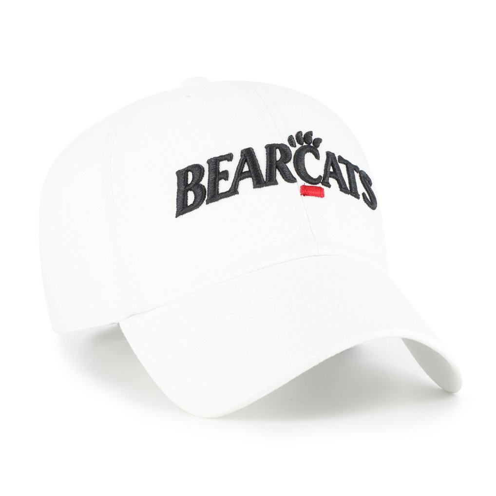  Cincinnati Bearcats '47 Unisex Clean Up Adjustable Hat - White