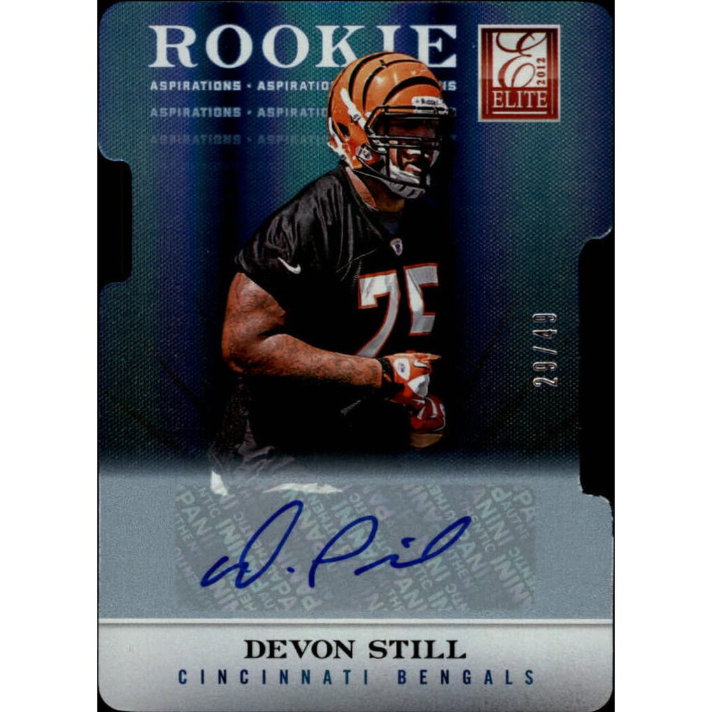 2012 Elite Aspirations Autographs #117 Devon Still/49
