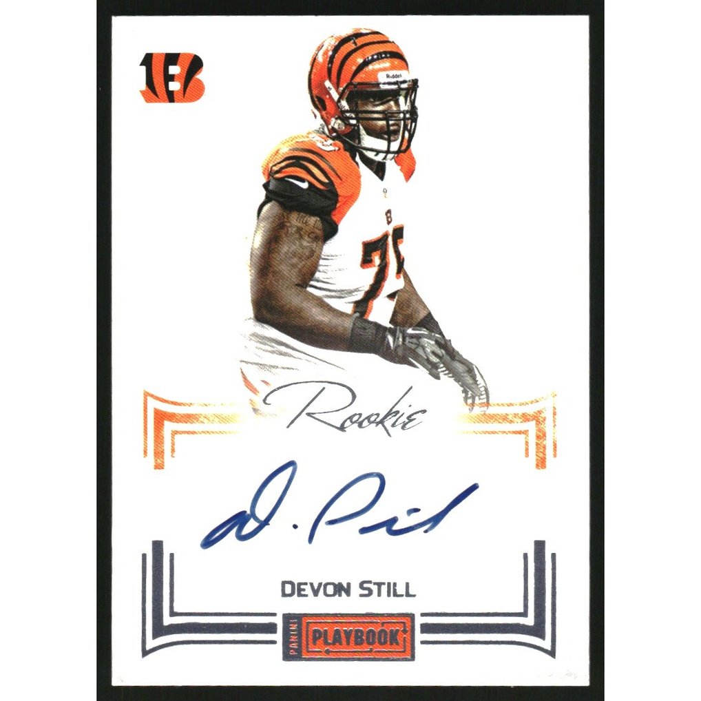 2012 Panini Playbook Platinum #105 Devon Still AU