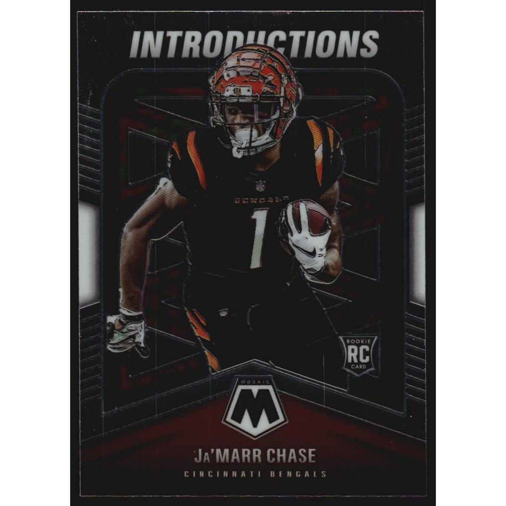 2021 Panini Mosaic Introductions #7 Ja'Marr Chase