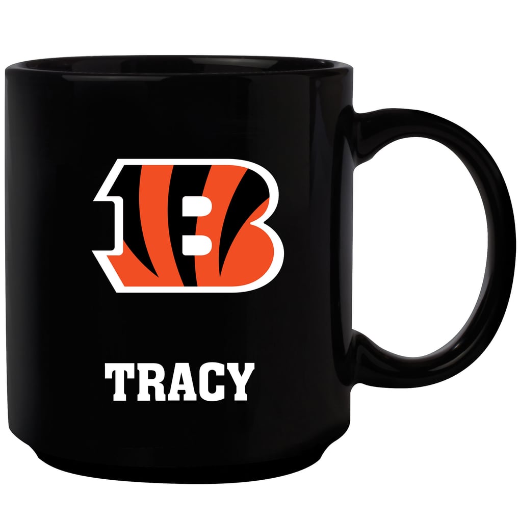 Cincinnati Bengals 11oz. Personalized Mug - Black