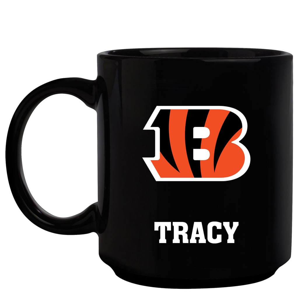 Cincinnati Bengals 11oz. Personalized Mug - Black