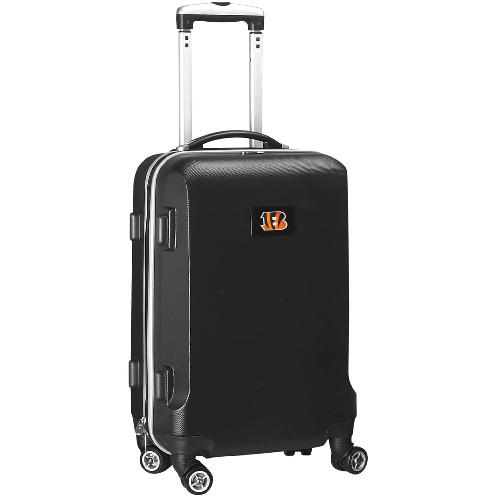 Cincinnati Bengals 20" 8-Wheel Hardcase Spinner Carry-On - Black