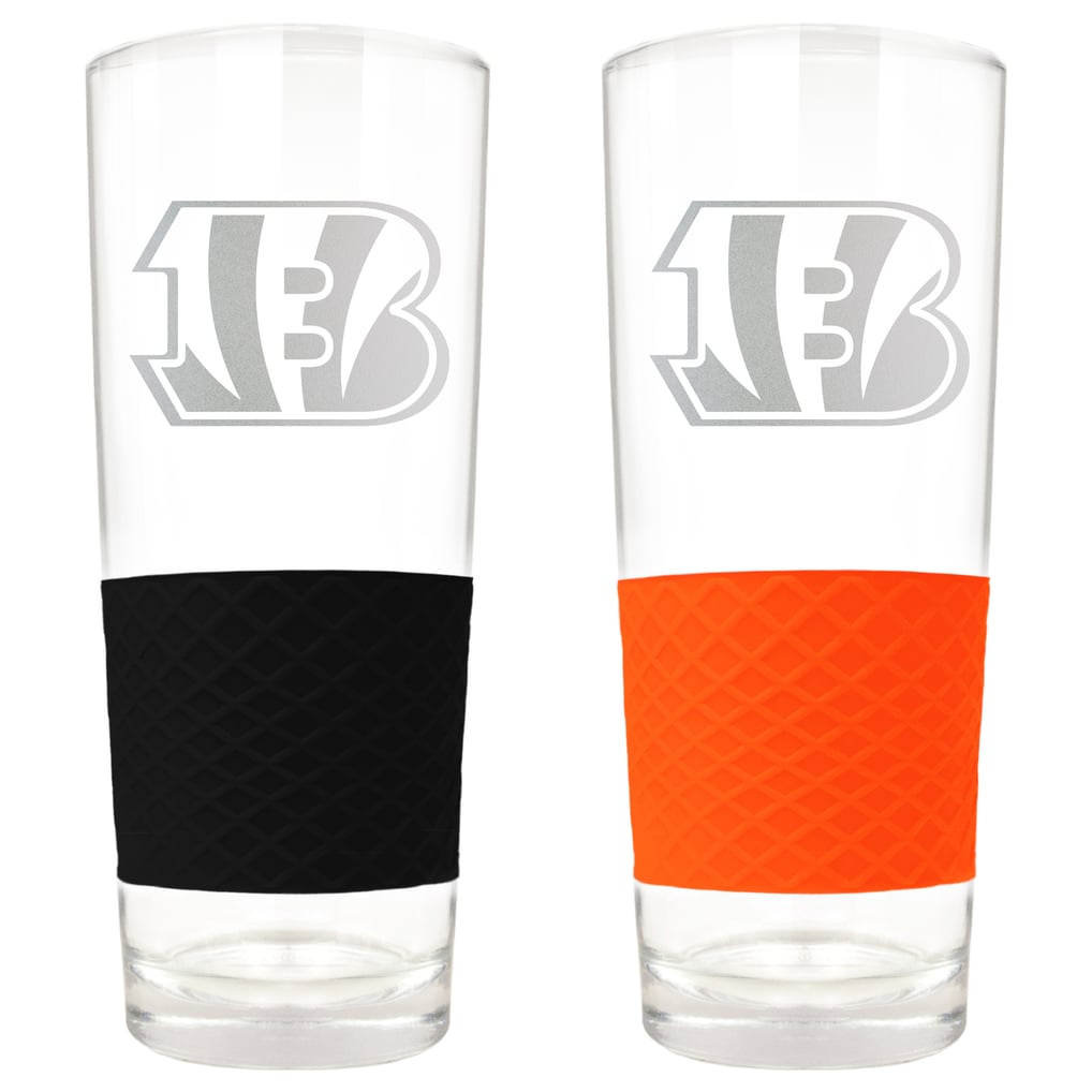 Cincinnati Bengals 22oz. Logo Score Pint Glass Two-Piece Set