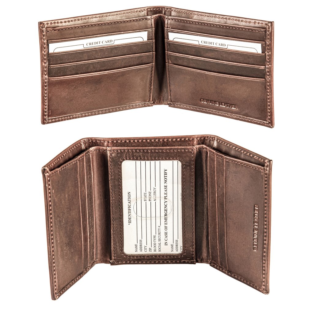 Cincinnati Bengals Bifold & Trifold Wallet Two-Piece Set