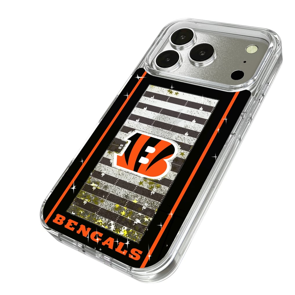 Cincinnati Bengals iPhone Field Design Glitter Case