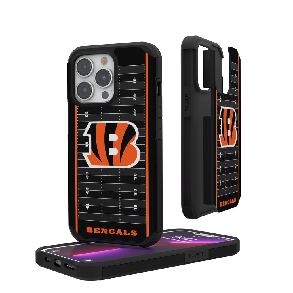 Cincinnati Bengals iPhone Rugged Field Design Case