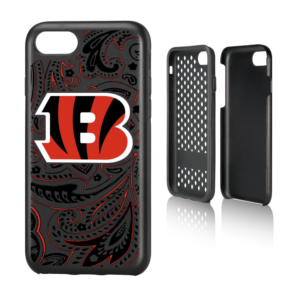 Cincinnati Bengals iPhone Rugged Paisley Design Case