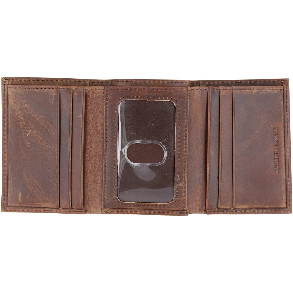 Cincinnati Bengals Leather Team Tri-Fold Wallet