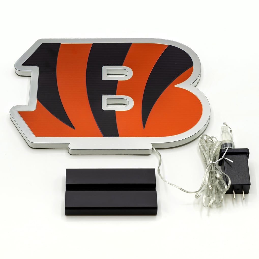 Cincinnati Bengals LED Infinity Logo Light